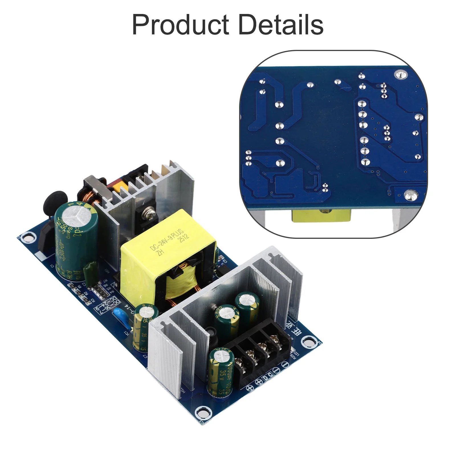 1Pc 24V Switching Power Supply Board Circuit Module 85-265V AC To DC Converter For LED Driver Replacement Repair Part