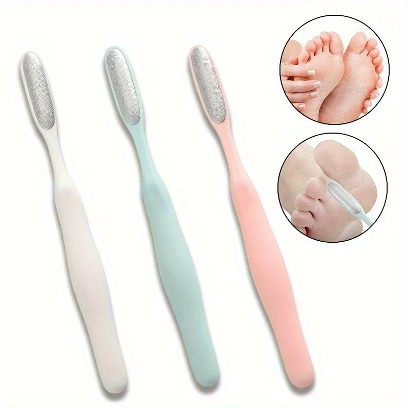 3pcs   Unscented, Gentle Exfoliator for Toes and Fingers Dead Skin Removal - Ideal for Toe Seam and Finger Seam Scrupulously.