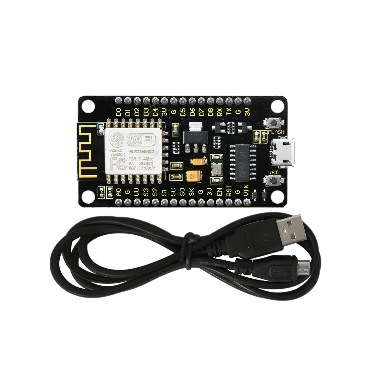 Keyestudio ESP8266 WiFi Development Board WIFI Module For Arduino ESP8266 With USB Cable Based On ESP8266-12F WIFI Module