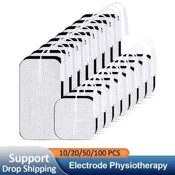 Physiotherapy Tens Electrode ​Pads Conductive Gel Therapeutic Pulse Pressure Electrical…
