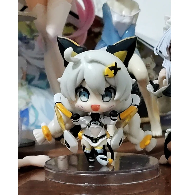 Kawaii Q Ver PVC Action Figurine, Modelo de Jogo Anime, Kiana Kaslana, Honkai Impact 3rd, Estátua de Decoração, Brinquedos Colecionáveis, Presentes, 8cm