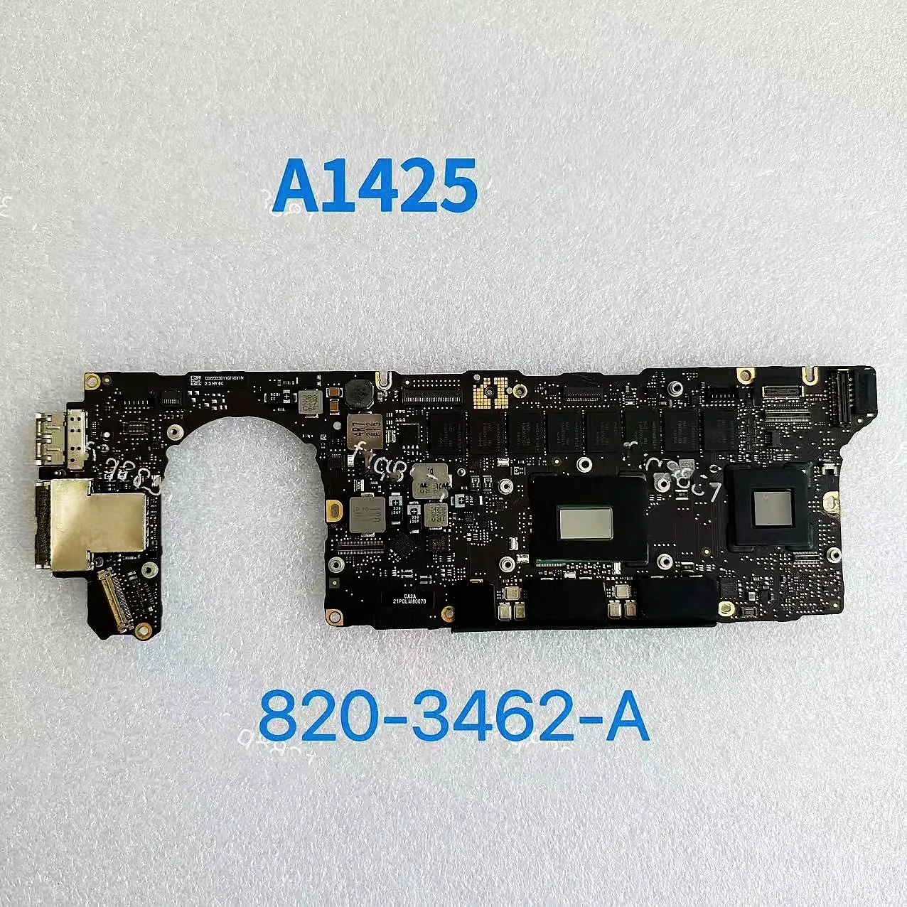 Placa-mãe original para Macbook Pro Retina 13 "A1425 placa lógica 820-3462-A com dissipador de calor 2012 início de 2013