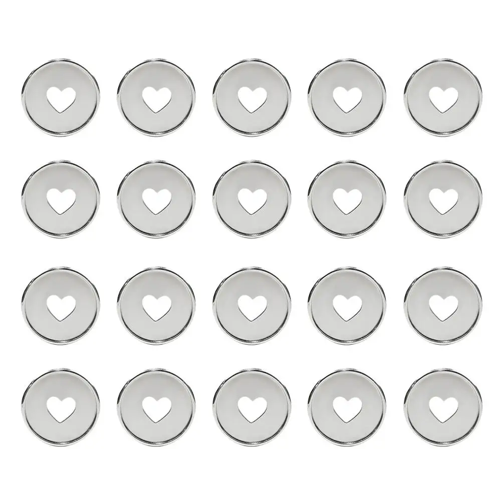 

20 Pcs Loose-leaf Notebook Disc Binder Discs for Notepad Ring Plastic Abs Rings Binding