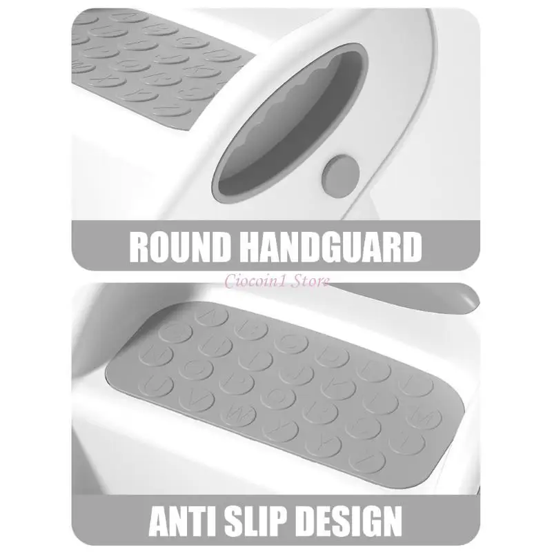 Y1UB طفل يخطو البراز الاطفال خطوة البراز طوي يسهل حملها الطفل سلم البراز مساعد 2 خطوة البراز للتدريب قعادة #4