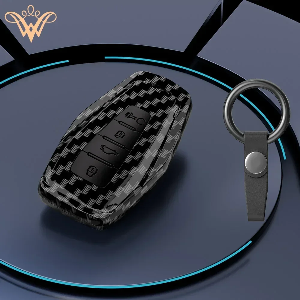 

New ABS Car Key Cover Case For Geely Coolray X6 X7 EX7 Geometry C Emgrand Global Kulrey Hawk GX7 Okavango NL3 SUV GT GC9 Keychai