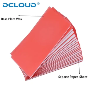 Dentalbasisplatte für gefälschtes Zähnemodell, zahnärztliche rote Wachsblätter, Verbrauchszahnheilkunde, Zahnheilkunde, 1,3 mm Dicke, 1,5 mm, 2,0 mm 10 Hauptverkaufsmetall -Protese -Dentaria - №8