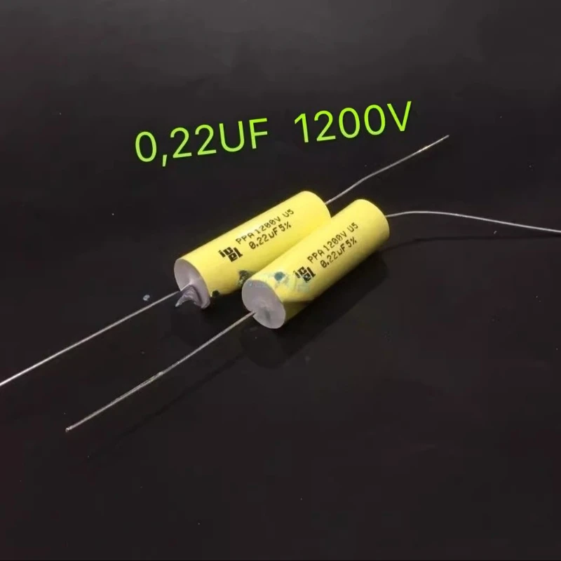 

2 шт./лот PPA неиндуктивный поглощающий конденсатор 1200 В 0,22 мкФ 220n 224J новая пленка