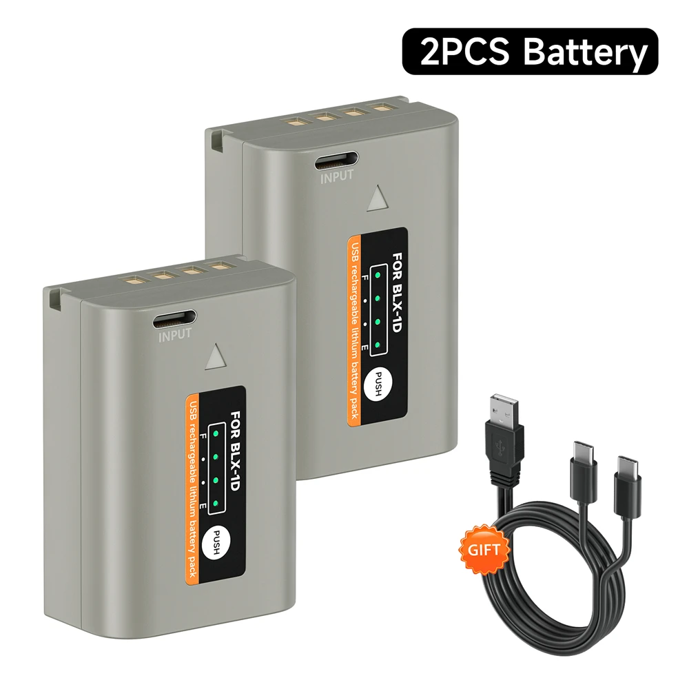 2pcs lpe17 battery