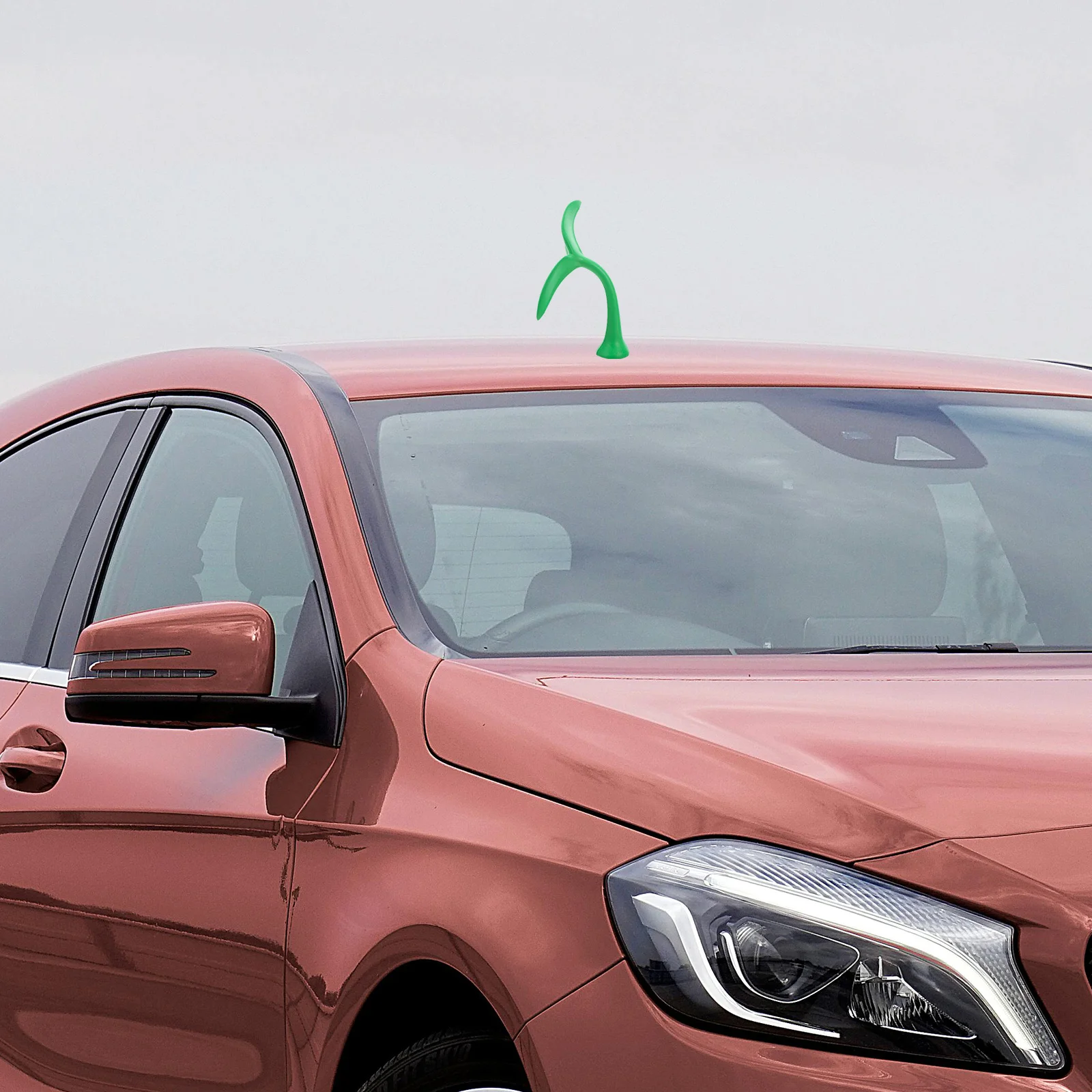 

3pcs Car Roof Decoration 3D Sprout Sticker Waterproof Auto Exterior Decal For Cars Car Accessories Exterior Roof