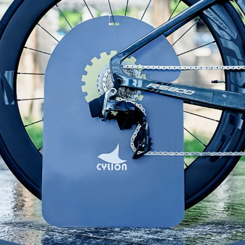 

Anti Grime Bike Disc Wash Cover Anti-oil Baffle Wash Protective Washing Brake Cover Protection Cover Long Size