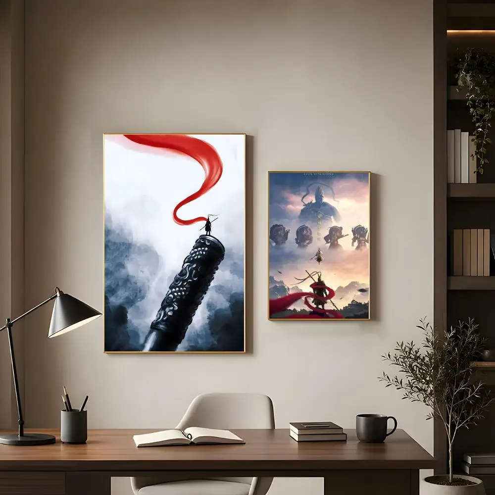 Black Myth Wukong Poster Modern Interior Wall Decor & Trendy Home Highlights