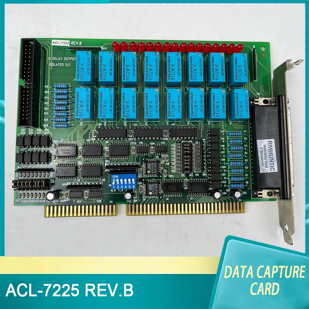 ACL-7225 REV.B For ADLINK ISA Data Capture Card 16-Channels