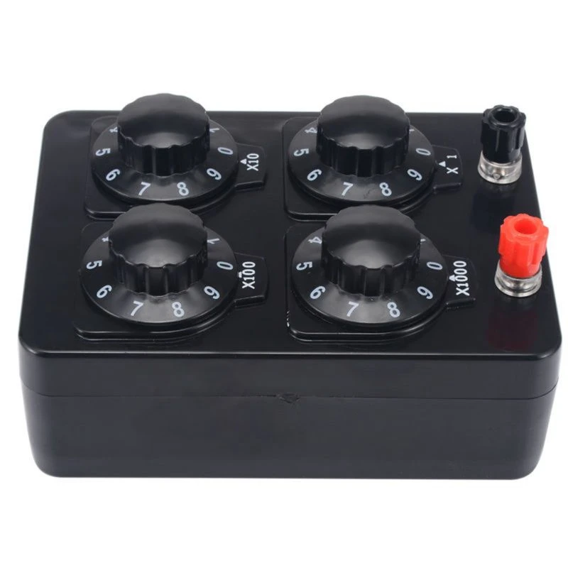 J2362 Adjustable Decade Resistance Box Supporting 1W Load for Physics Experiments and Electronics Curriculum Implementation