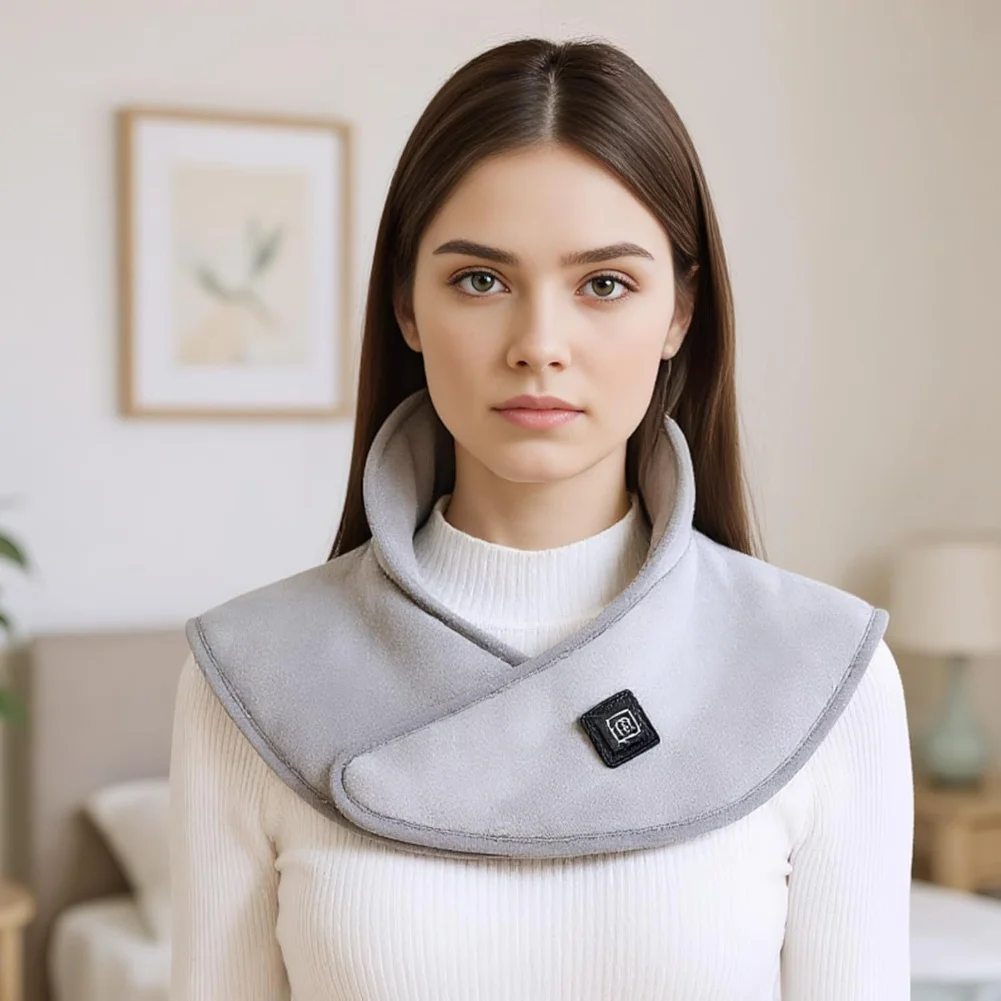 USB Electric Heating Neck Shawl: 3 Temperature Settings For Ultimate Comfort Home Improvement Hardware Parts For Home