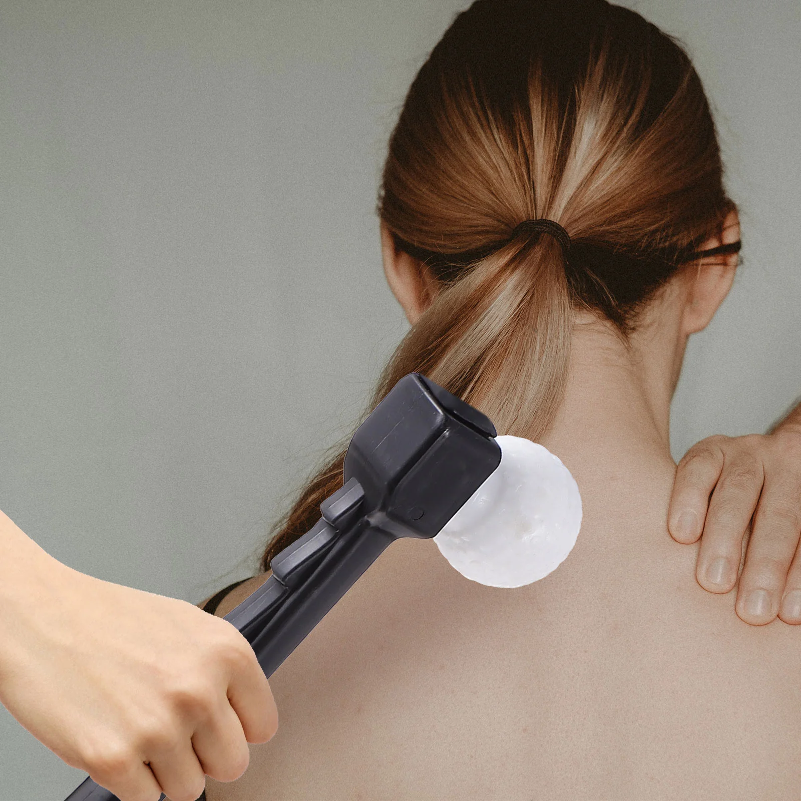 

Massage Neck Device Durable Lightweight Ergonomic Design Portable Neck Pain Relief Tool Pulse Vibration Manual Cervical