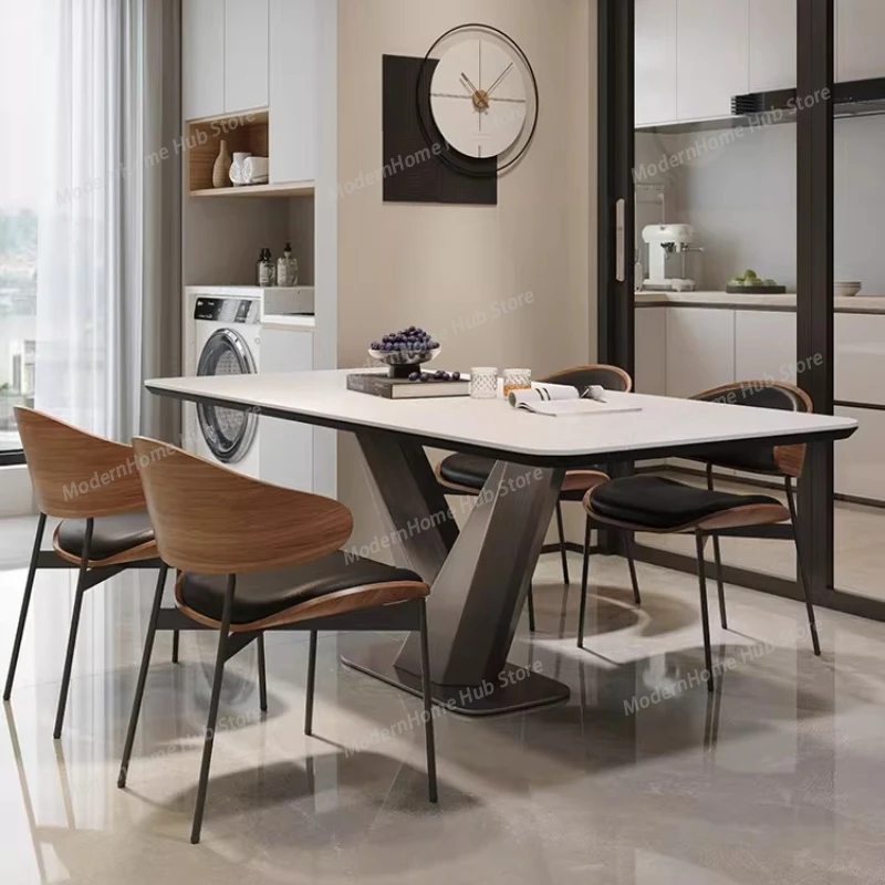 

Extended Dining Table Desk Living Room Coffee Table Mid-century Home Furniture Clearance Kitchen Table Pliante Mesa Comedor
