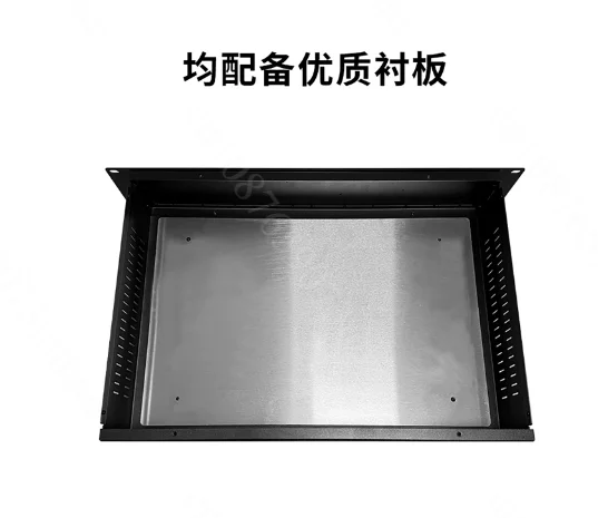 19‑Inch 2U Standard Industrial Control Chassis 500mm Depth Sheet Metal Machined Server Enclosure Rack‑Mount Host Housing