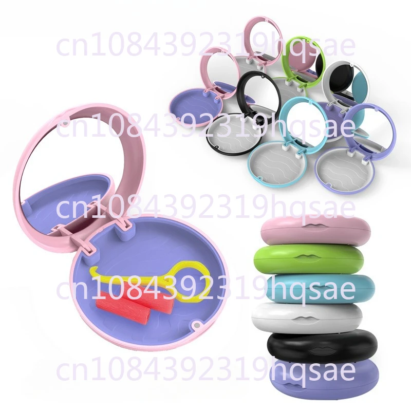 20Pcs Braces Orthodontic Case Dental Retainer Box Magnetic Aligner Mouth Guard Container for Teeth Travel False Denture Boxes