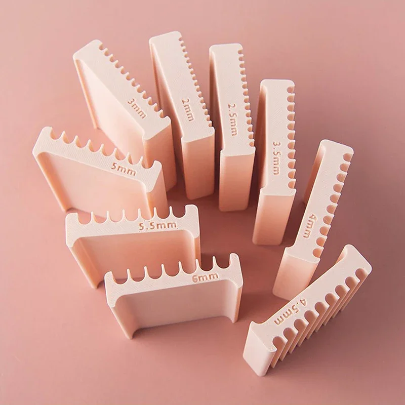 2-in-1 Tonkugel-Former, Handrollwerkzeug zum Formen von weicher Keramik, für DIY-Schmuck, Ohrringe, handgemachte Bastelarbeiten – Detail 7