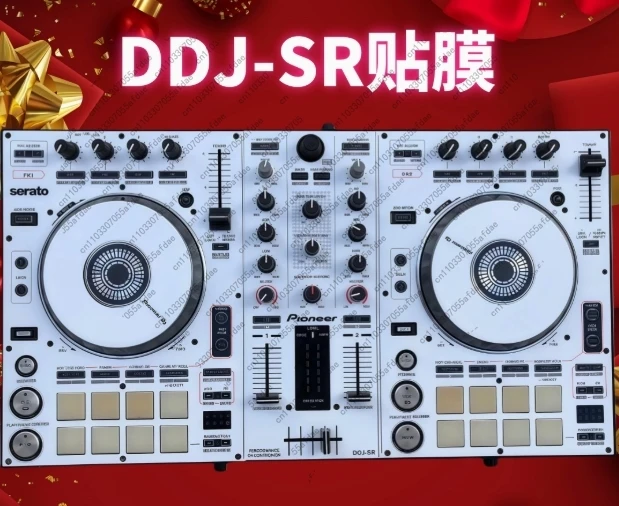 Suitable for  DDJ-SR Controller DDJSR Fully Enclosed Protection Sticker Black and White Film Not Machine