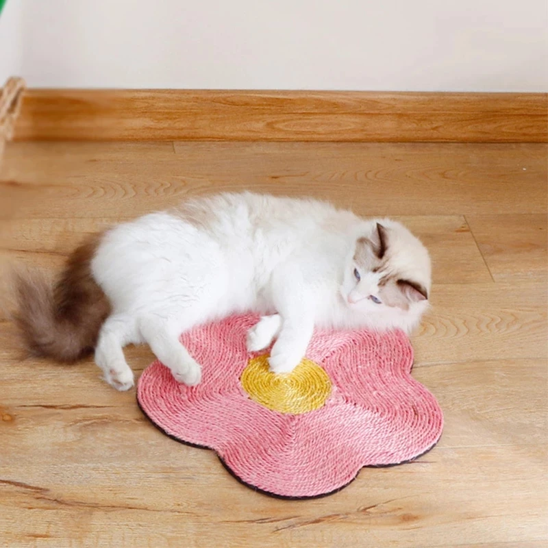 Sisal Cat Scratcher Board Cat Scratching Post Mat Toy Bed Mat Claw Sharpener Scrapers For Cats Grinding Nail Pad Pet Furniture