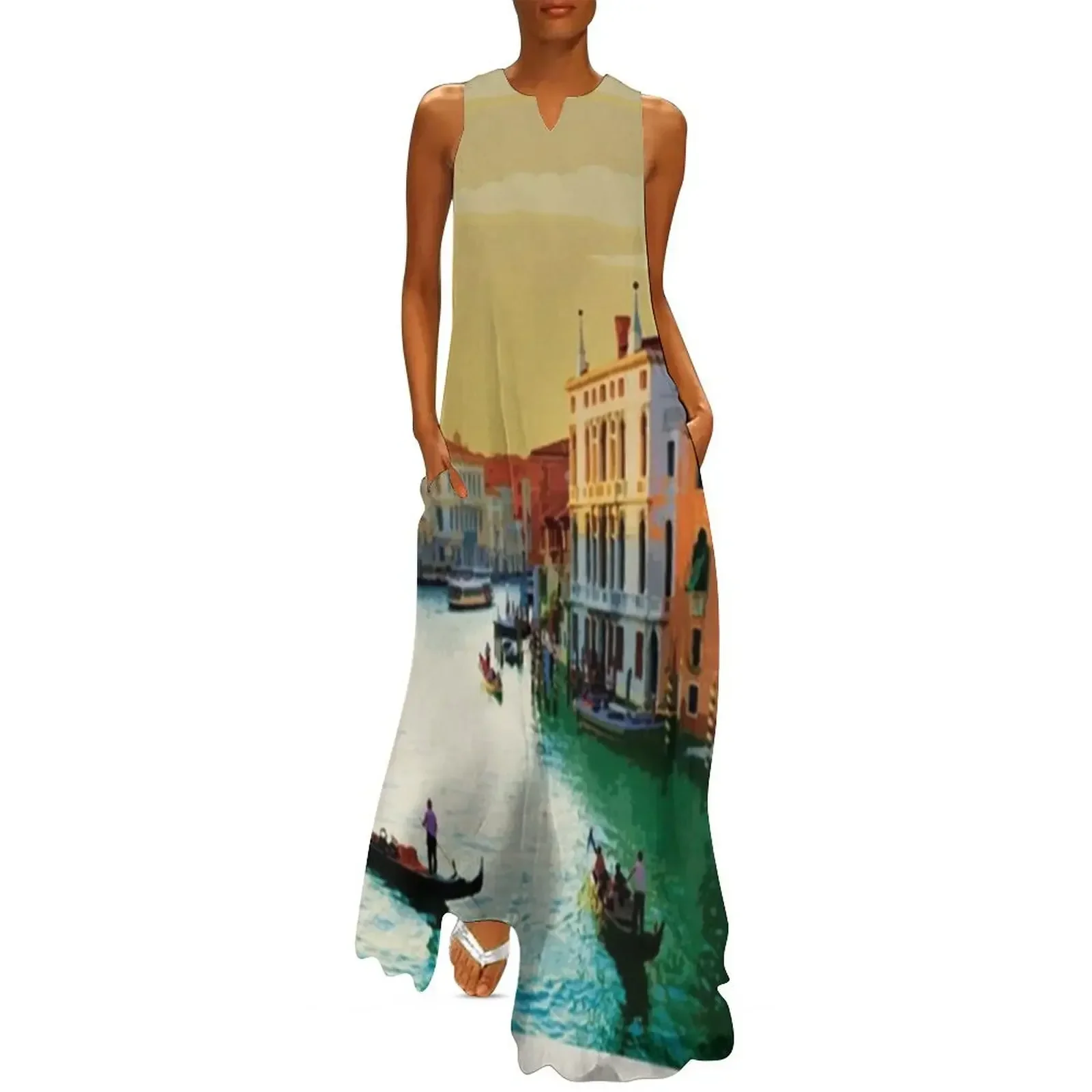

Venice Travel Long Dress Women's summer dresses Women's clothing prom dress 2025 Dress