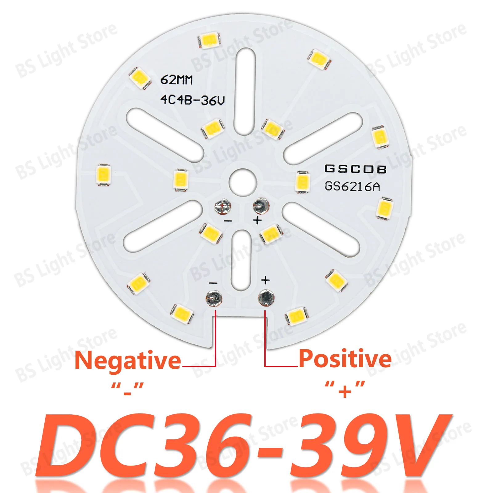 1PCS LED light source round light panel 3-12W 3-16W 3-20W 3-36W 3-48W SMD5730 DIY light bulb modification light panel accessorie