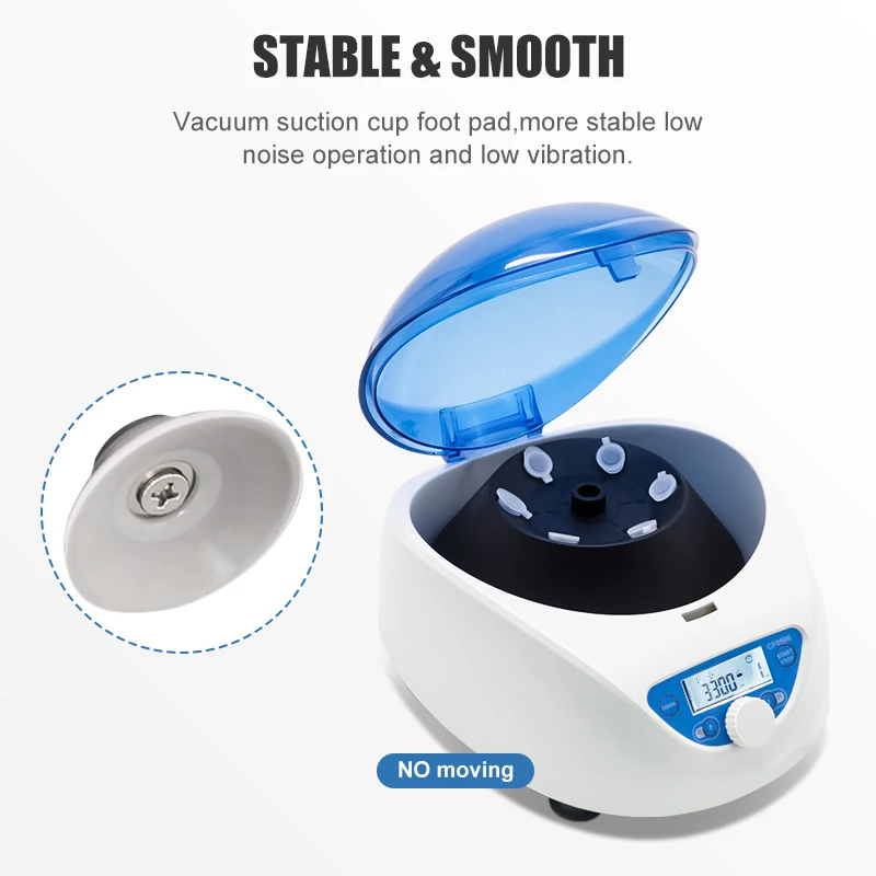 Westtune آلة الطرد المركزي مختبر الرقمية منخفضة السرعة الطرد المركزي 300-5000 دورة في الدقيقة لأنبوب الطرد المركزي 6*15/10/7/1.5-5 مللي DM0506