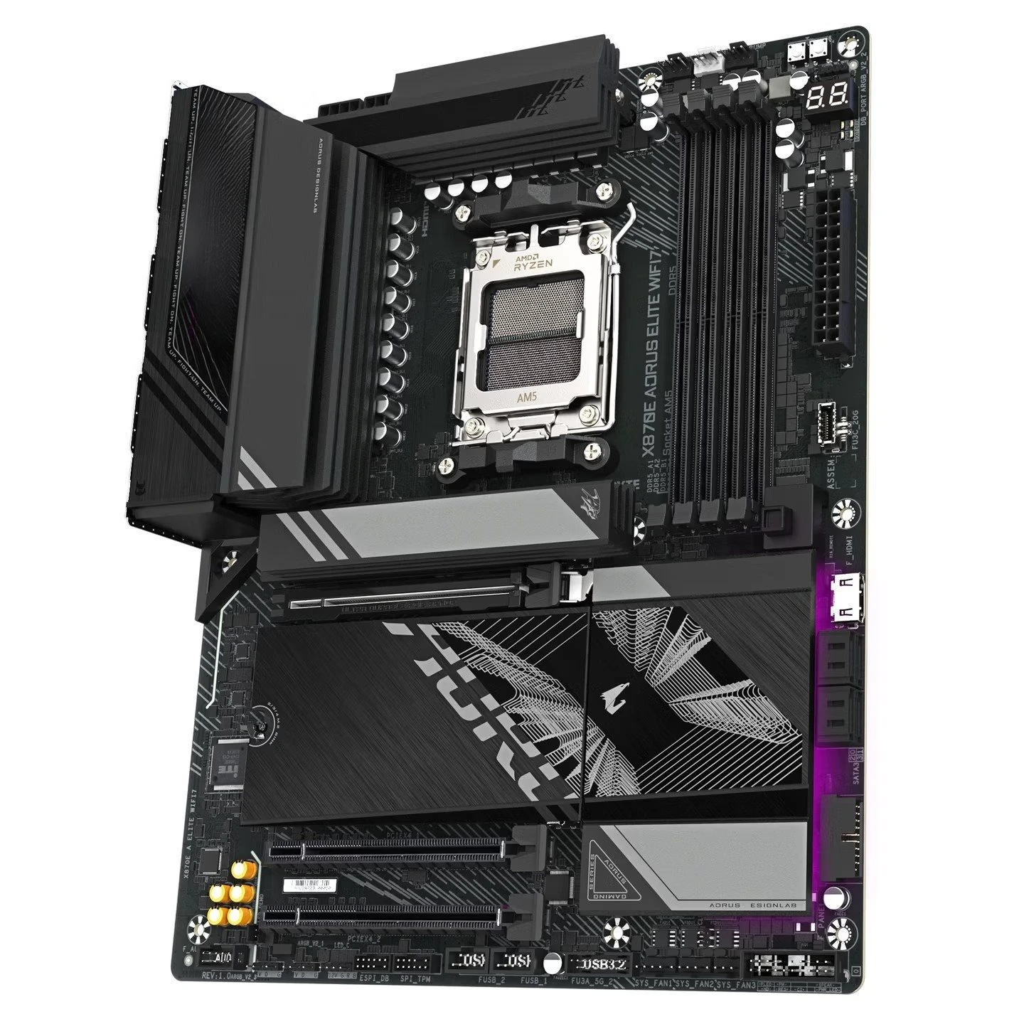 X870E AORUS ELITE WIFI7 Mother - X870E Atx Motherboard recension och pris