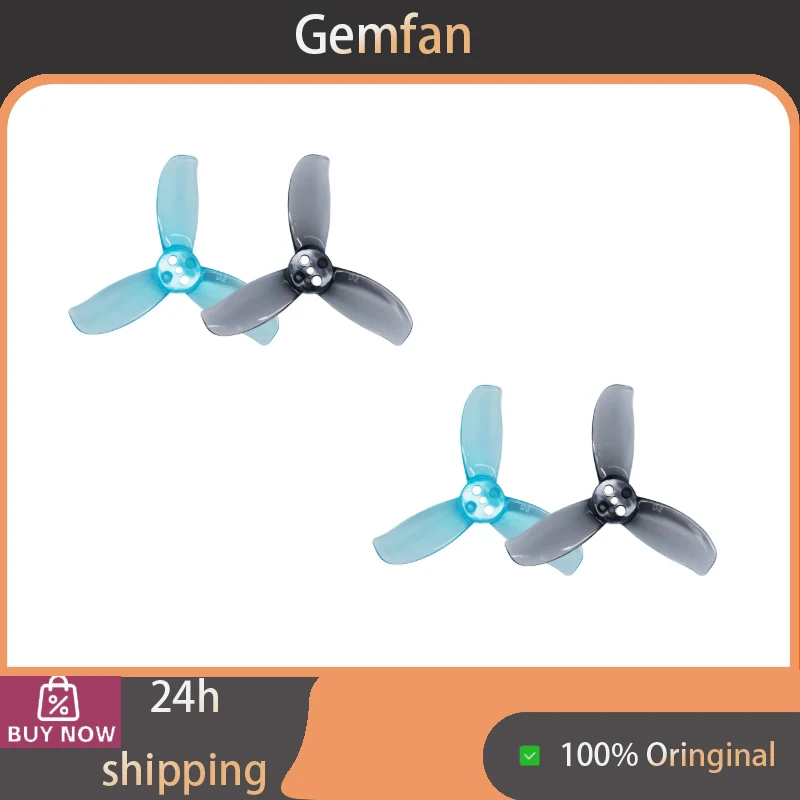 New Gemfan D2.0 Ducted Propeller, 2 Inch 3-Blade, 51mm for FPV Cinewhoop