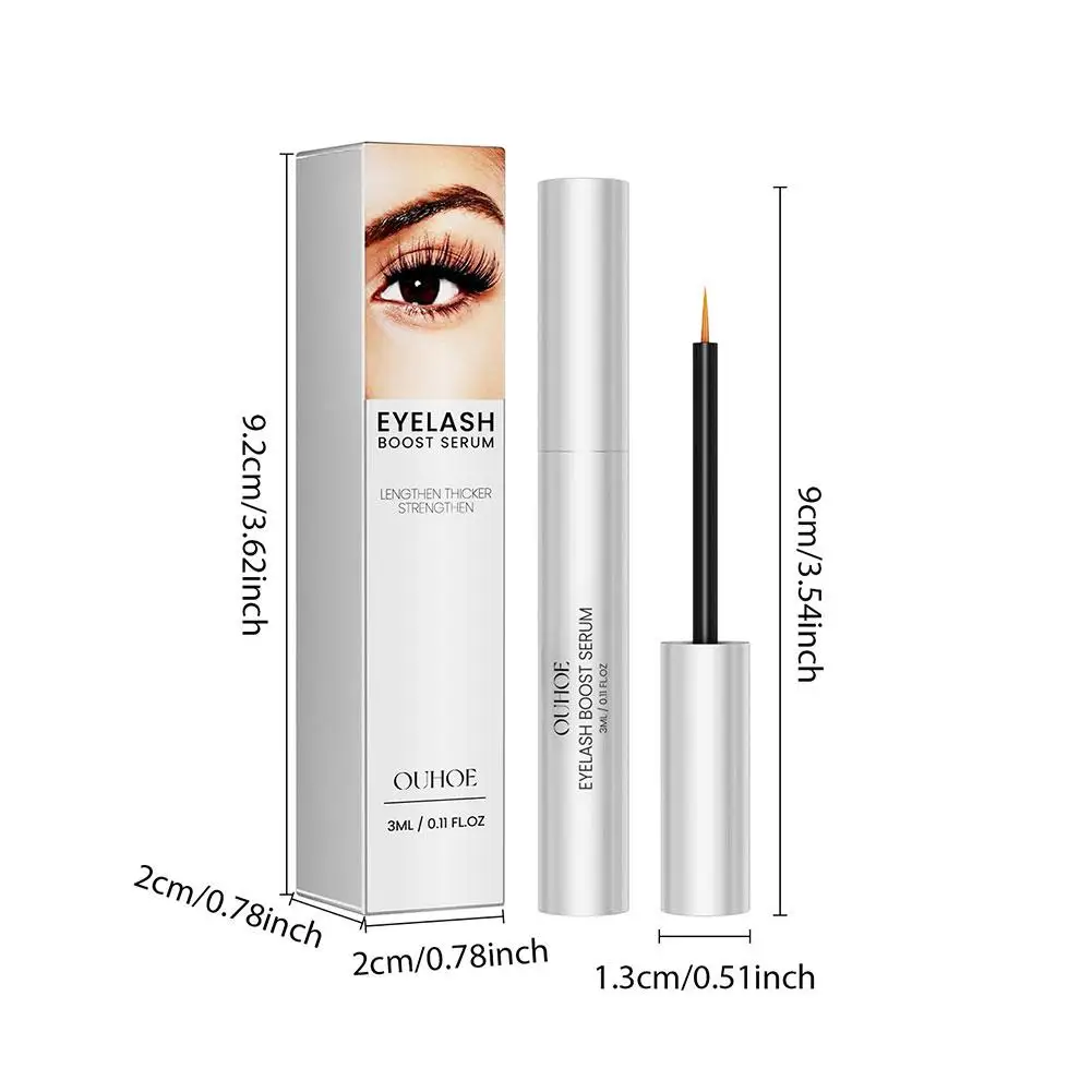 Eyelash Fast Growth Extension Essence Liquid Natural Dense Curls Thicker Enhancement Lashes Curly Hair Serum Care Nourishin Q1Z1