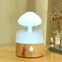 Cloud Rain Humidifier Colorful Light Ultrasonic Atomization Raindrops Yunyu Mushroom Aroma diffuser