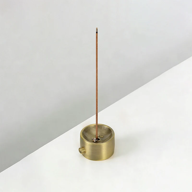 High Quality Metal Incense Burner for Sticks Stable Incense Holder with Buckle Incense Base for Yoga Meditation Spa Home Decor