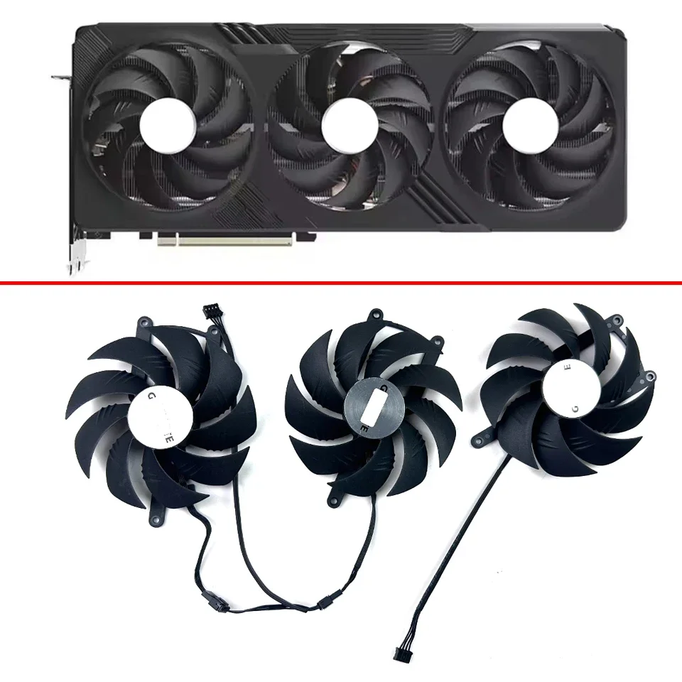 NEW Cooling Fan 95mm 4PIN PLD10020S12H RX7900XTX GPU FAN Radeon Gigabyte RX 7900 XTX Gaming Graphics Card