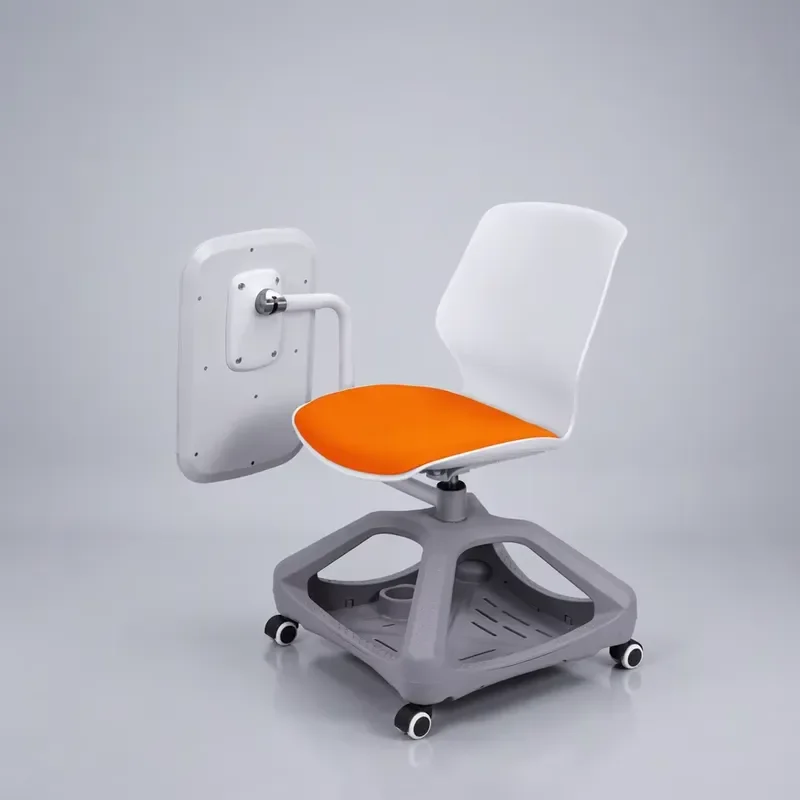 Industrial Grade Multifunctional School Desk and Chair Combo with Flippable Writing Board for University