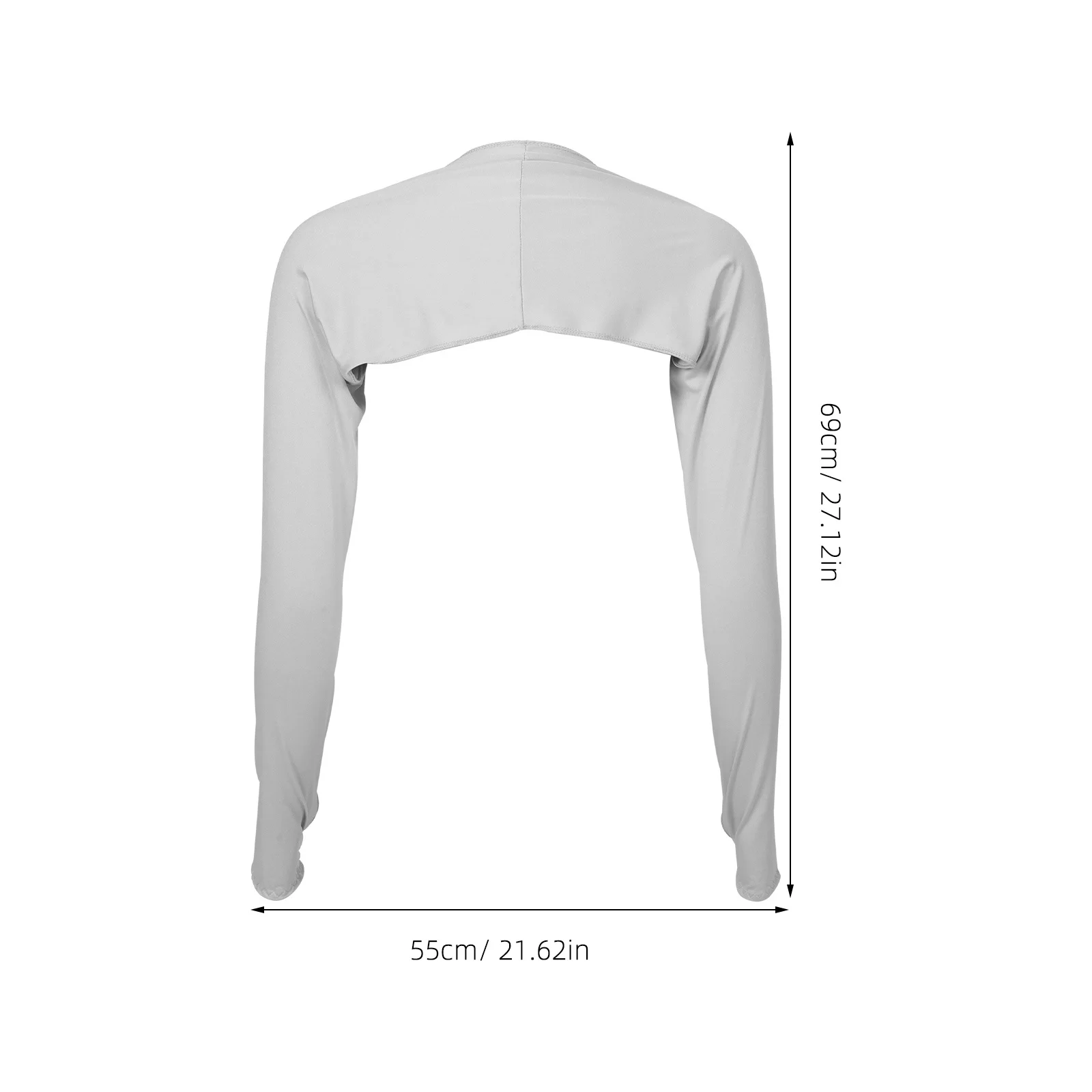 شال رياضي خارجي للحماية من الأشعة فوق البنفسجية، أكمام ذراع تبريد للنساء لركوب الدراجات والجولف وأكمام شال للذراع للنساء