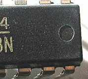 Direct-insert DIP-20 package logic/locking IC SNS74HCT373N 74HCT373N
