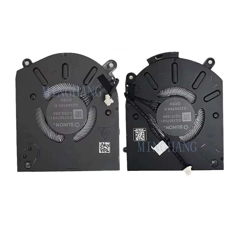 

Новый вентилятор охлаждения ЦП + ГП для ноутбуков Dell Alienware 16X Aurora AC16250 AC16251