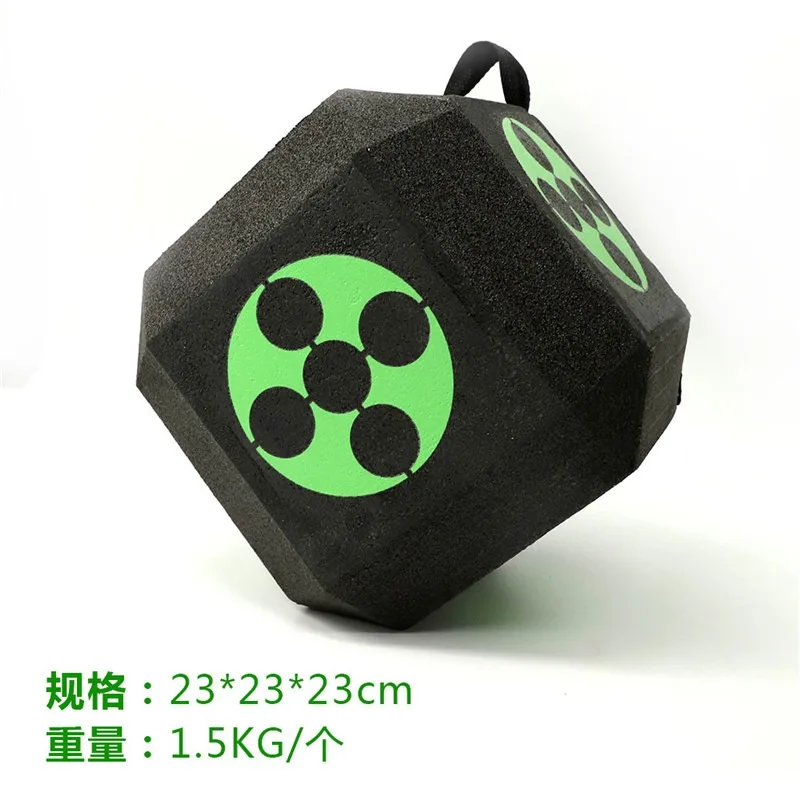 38cm Portable 3D Target Dice Six-Side for Shooting Hunting Practice Training Eco-friendly Arrow Target Cube for Recurve Bow