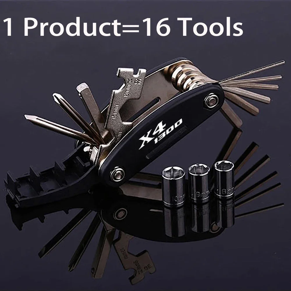 لهوندا STX VT X4 1300 CB 1300F Crosstourer دراجة نارية الملحقات متعددة الوظائف المحمولة المسمار أدوات مسدس وجع مجموعة
