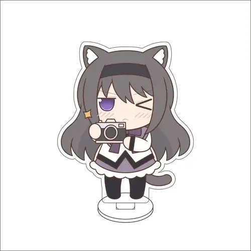 10CM Charm Anime Puella Magi Madoka Magica Acrylic Stand Model Cosplay Characters Ornament Accessories Goods Collection Gifts - Image 16