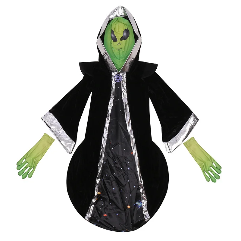 Offerta speciale: Costume cosplay da uomo di Pasqua per Alien Boy Girl Four Seasons Boss Anime Horror Gioco di ruolo Maschera Halloween animato