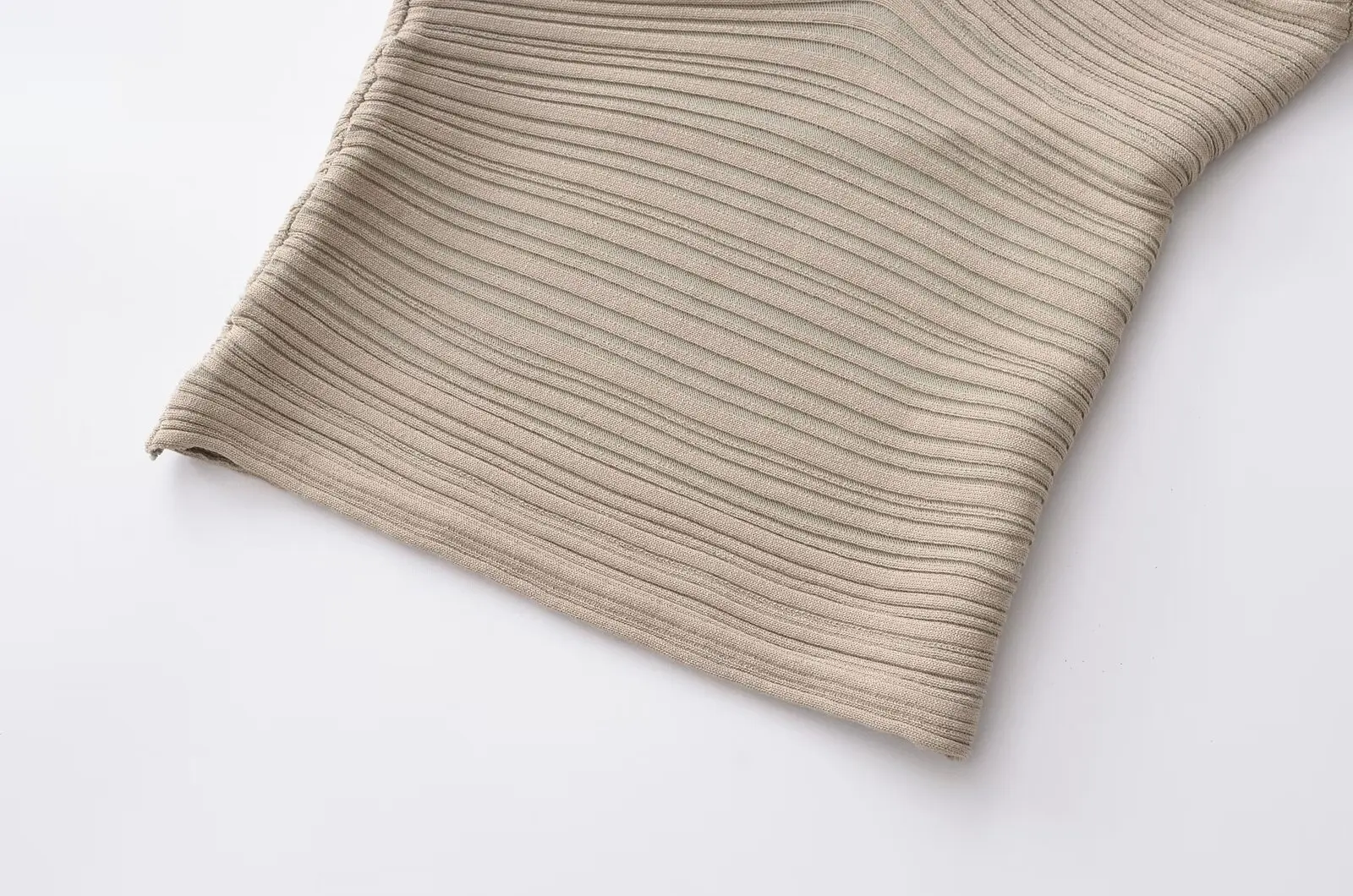 2024 Summer Thin Stretch Thread Knitted Women Asymmetric Tanks Sleeveless Slim Camis Female Sexy Crop Top Y2k