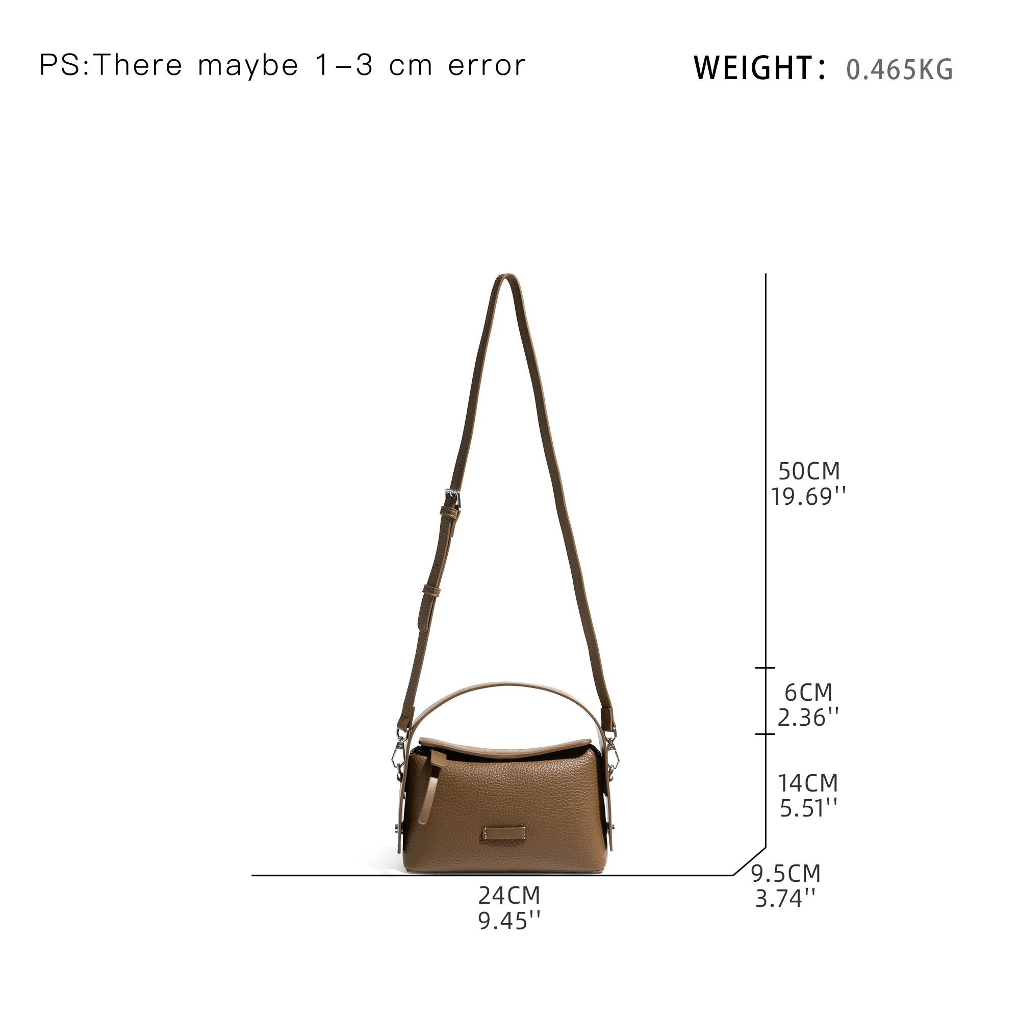CKKUI Casual Solid Color High Quality Classic Adjustable Crossbody Strap Small Shoulder Bag Women's Daily  Mini Flap Box Handbag