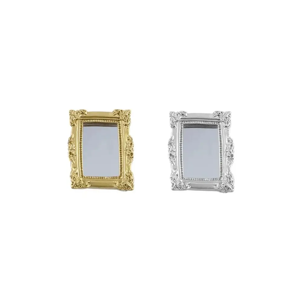 European Frame 1/12 Tiny Victorian Elegant Ornament Furniture Miniature Dollhouse Mirror view 6