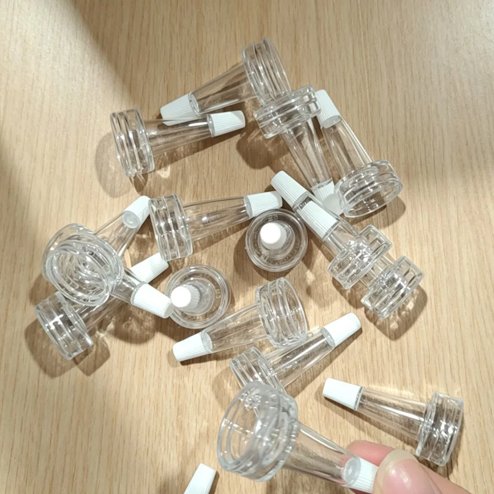 10Pcs Tip Spout Cap 13mm /20mm Bayonet Bottles Dropper Ampoule Tip Spout Lids Liquid Dispenser Round Plug Cap Skin Care Tools