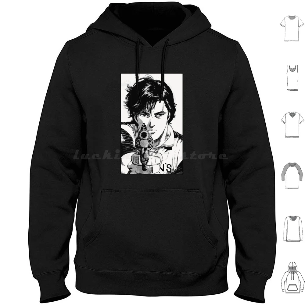 Nicky Larson Poster Hoodie cotton Long Sleeve Nicky Larson