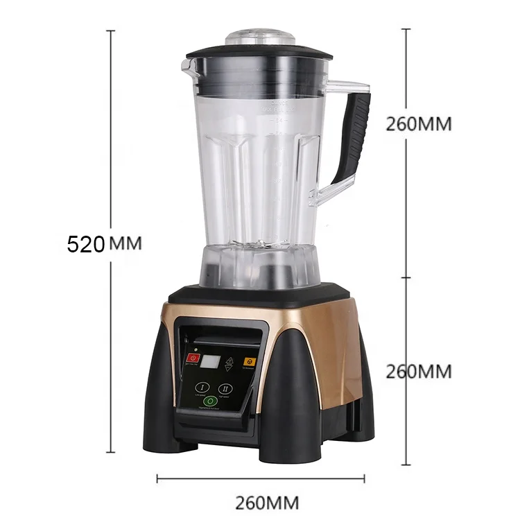 الثقيلة 3HP 2200W الموقت خلاط عصارة سلطة فواكه الكهربائية التلقائي خلاط الثلج #1