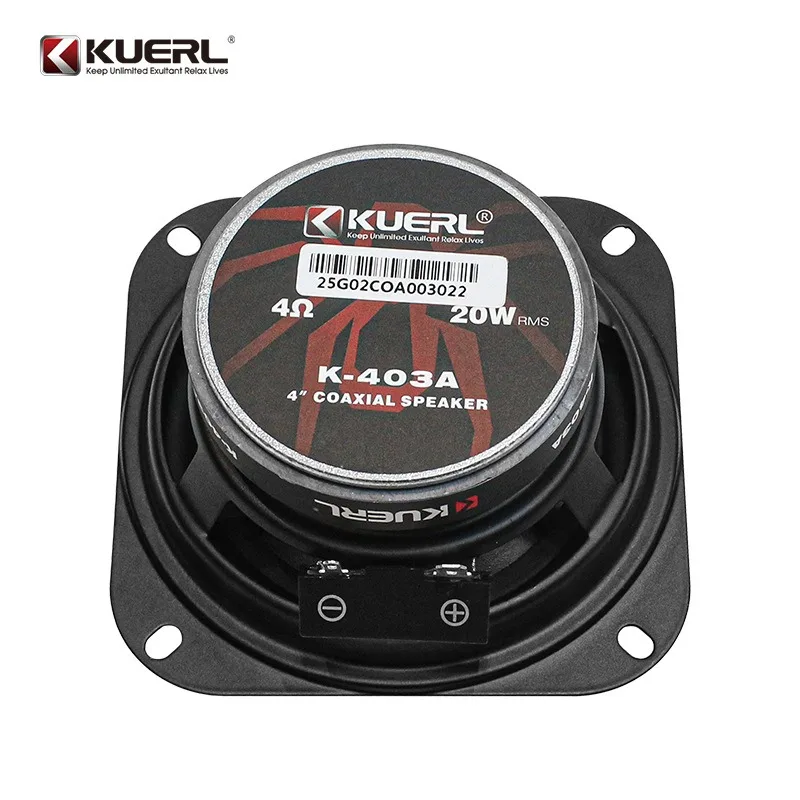 Car Audio Upgrade Speakers 4-Inch Coaxial Car Audio Speakers DC-12V, Pair