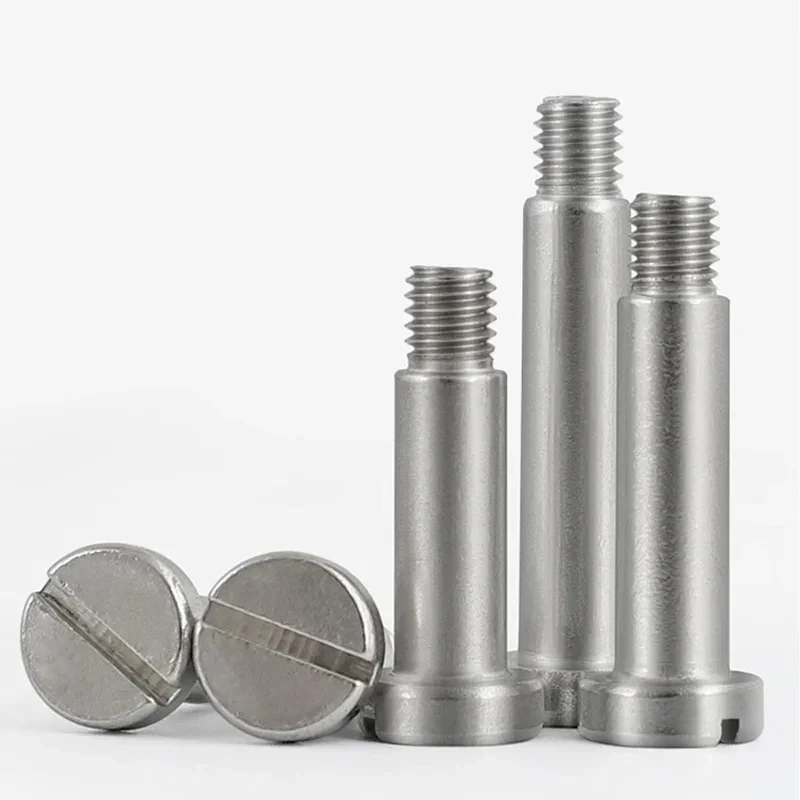 

M2-M6 304 Stainless Steel Slotted Shoulder Screws / Precision Shoulder Bolt for Bearing & Bushing 3-50mm Length